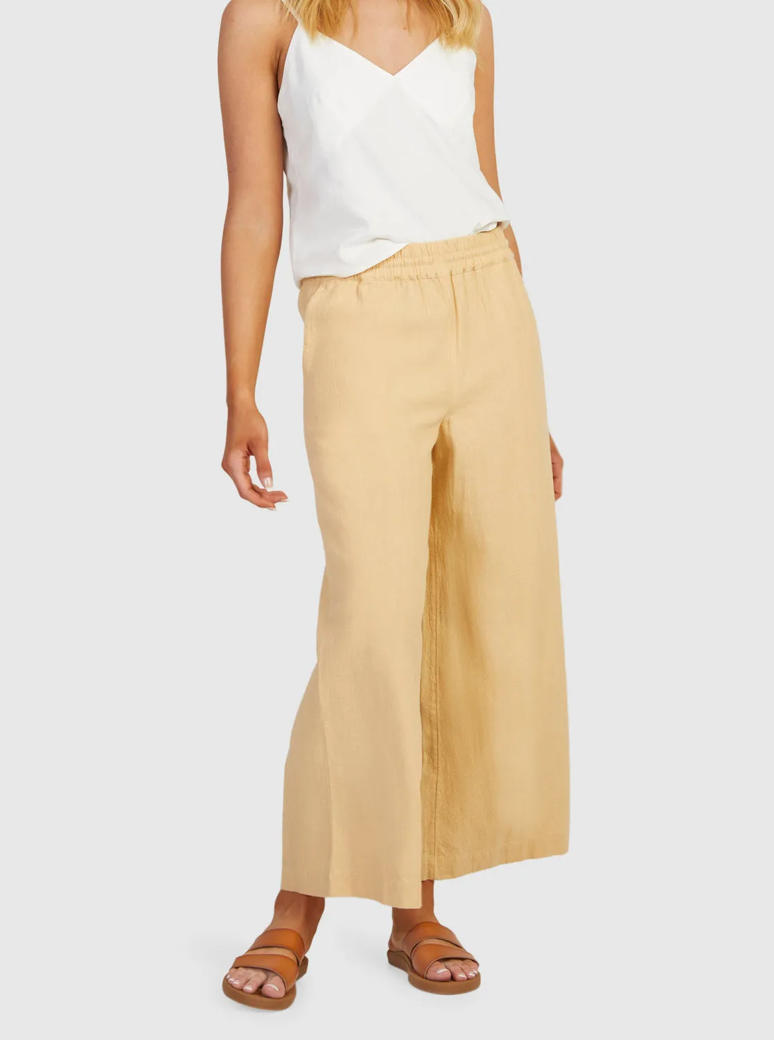 Lekeitio Bay Beach Trousers - Beige