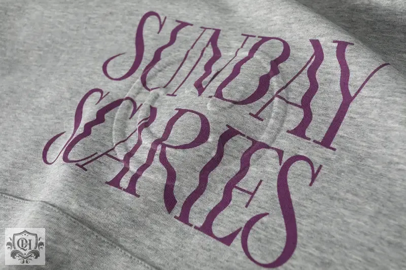 Letter Graphic Solid Hoodie