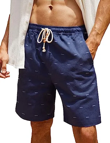 Lightweight Drawstring Summer Beach Shorts