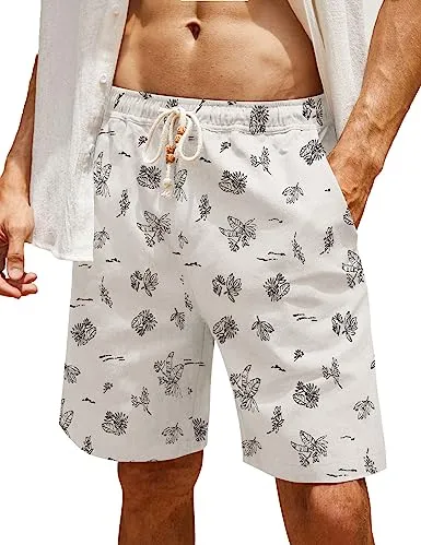 Lightweight Drawstring Summer Beach Shorts