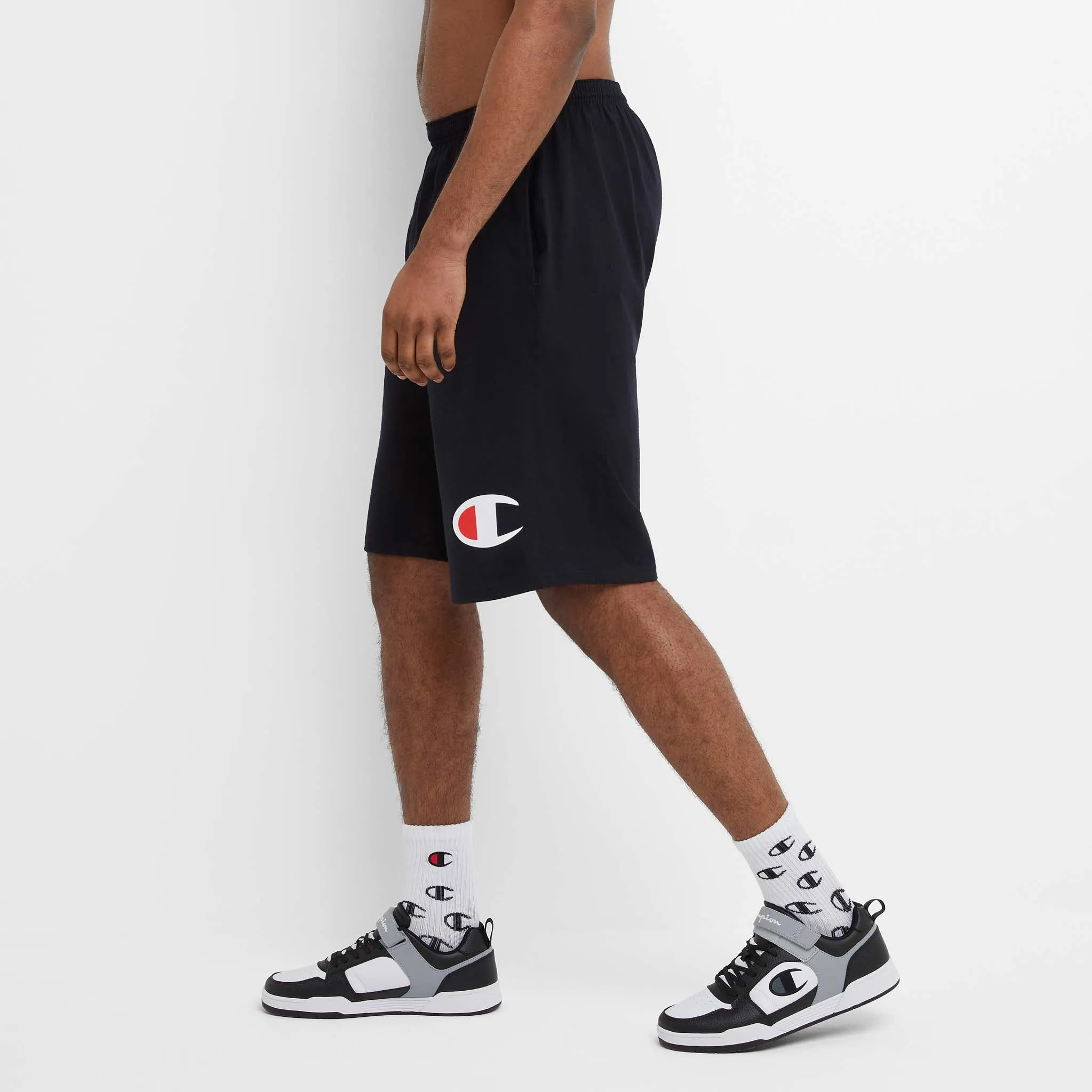 Lightweight Lounge Shorts, Graphic C Logo - Big & Tall