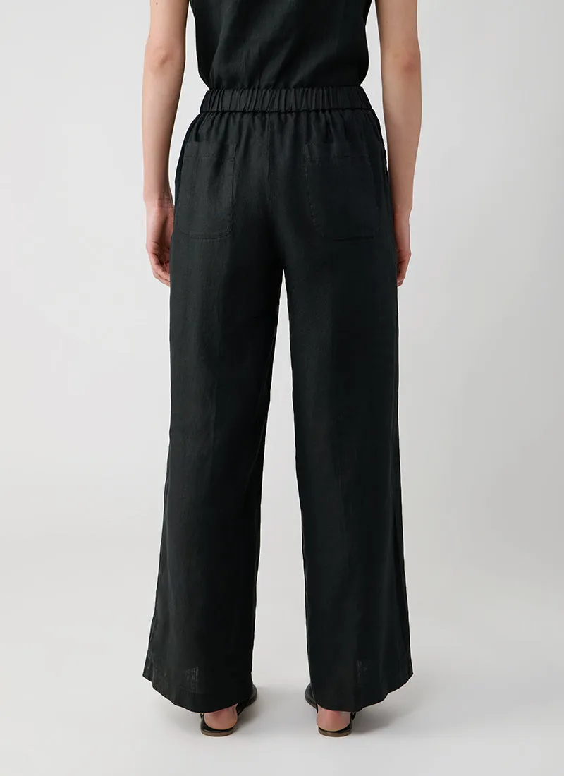 Linen Wide Leg Pant