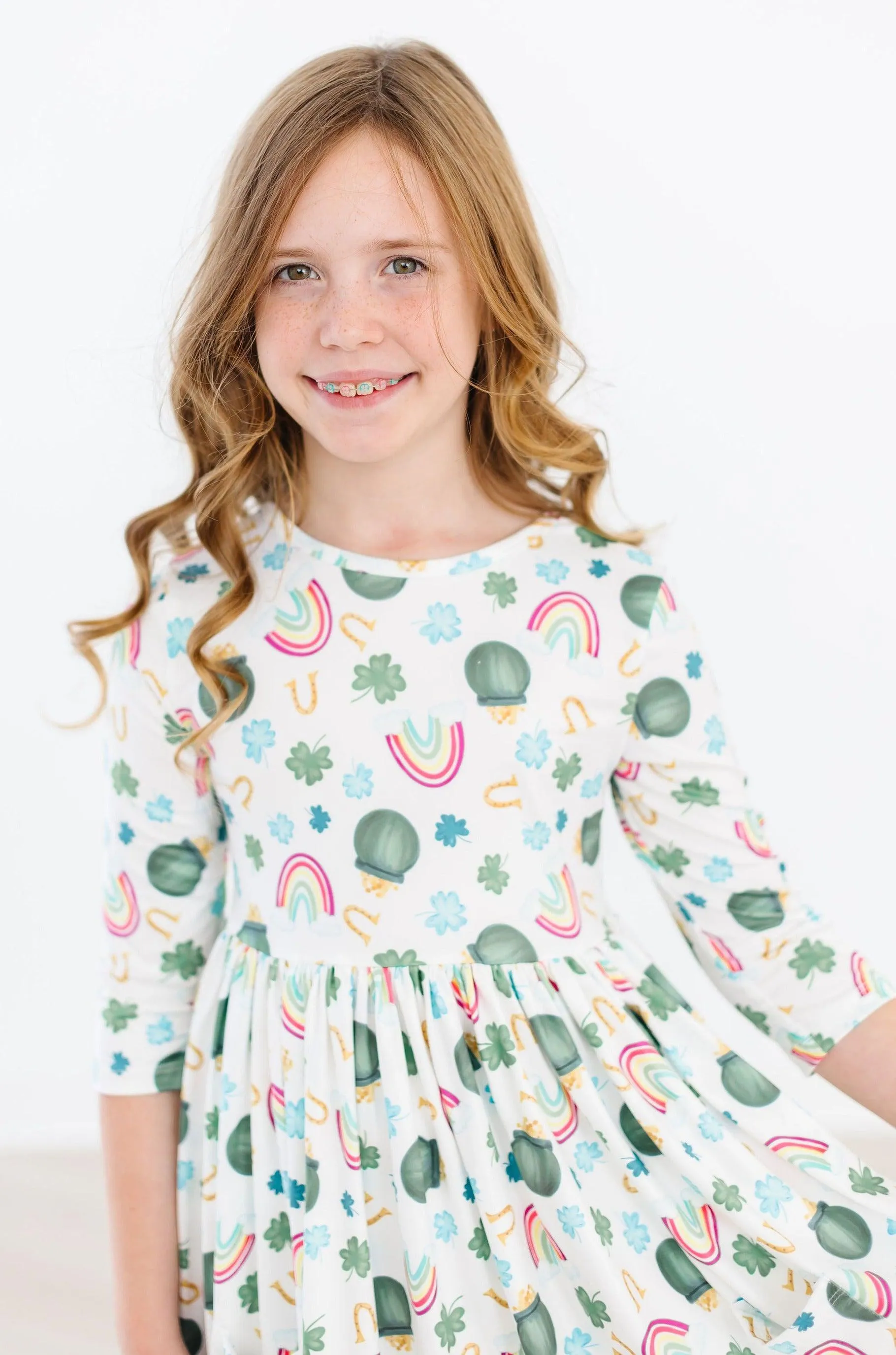 Luck of the Irish Pocket Twirl Dress