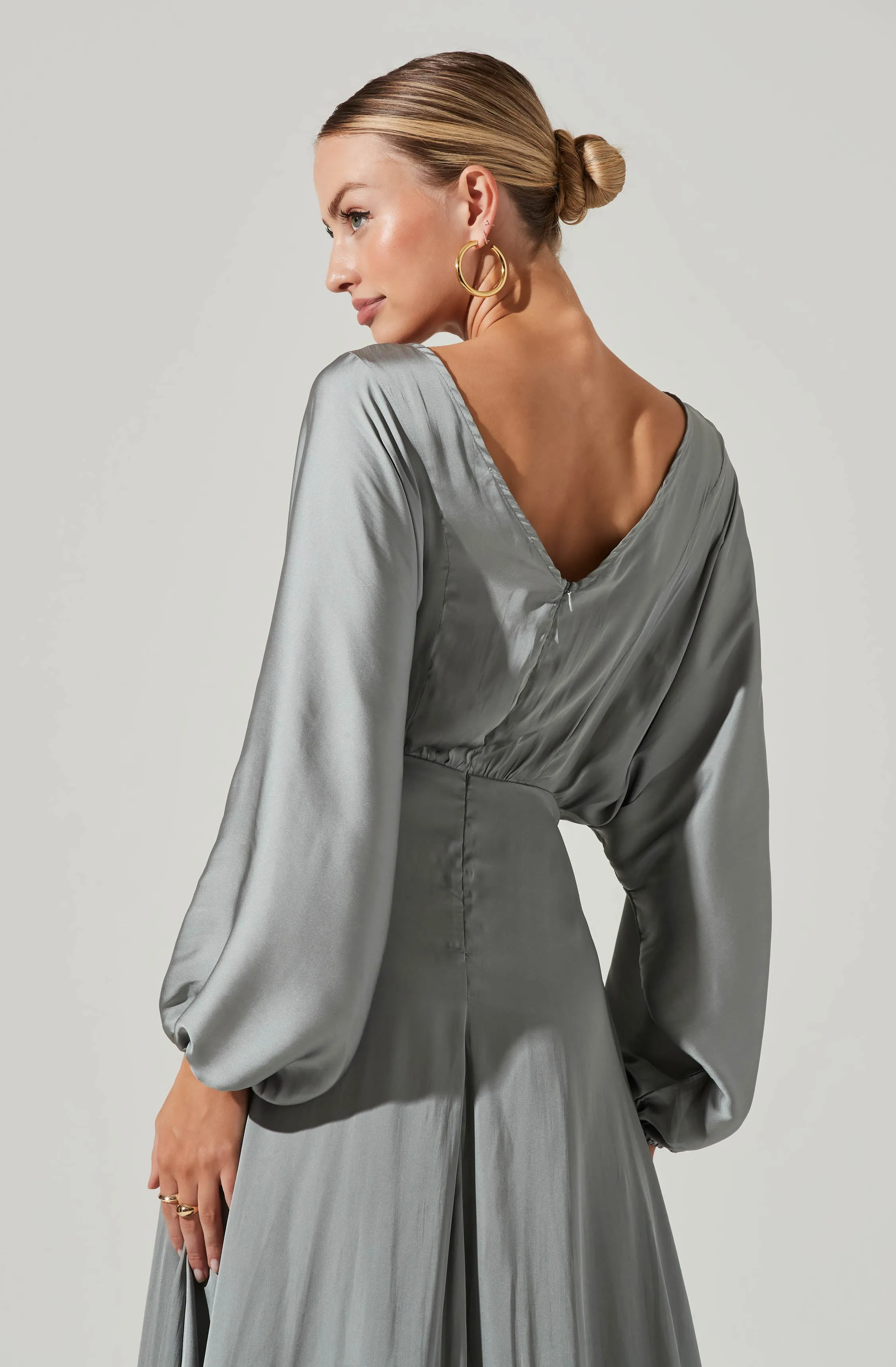 Marin Dolman Sleeve Midi Dress