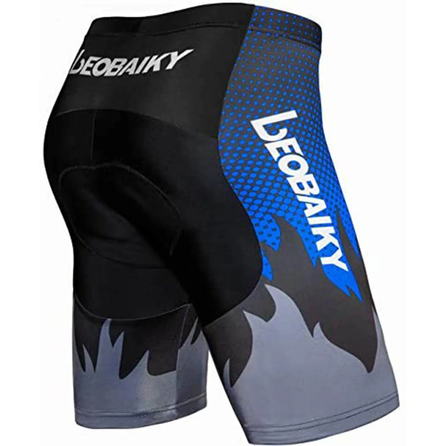 Men's 4D Coolmax Pad Anti-Slip Cycling Tights Shorts 04