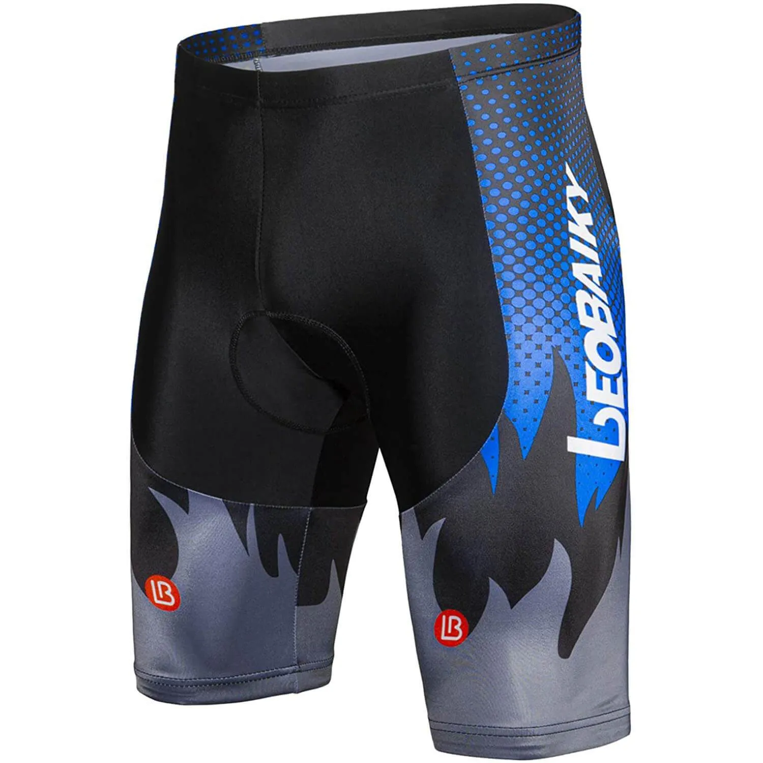 Men's 4D Coolmax Pad Anti-Slip Cycling Tights Shorts 04