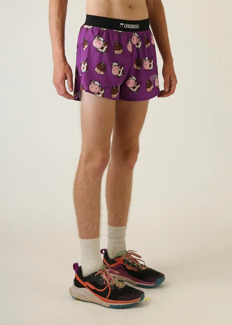 Men's Choccy Cows 4" Half Split Shorts