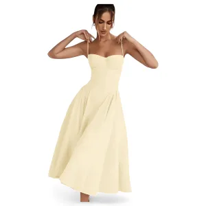 Midi Spaghetti Strap Dress