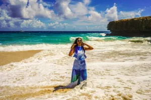 Mountains of Blue JA Wide Leg Pants