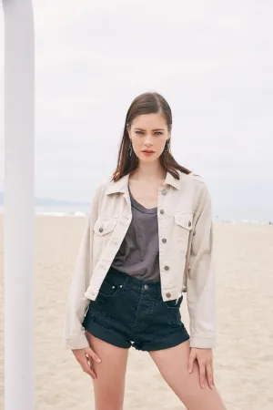 Mustard Seed Bon Color Denim Jacket