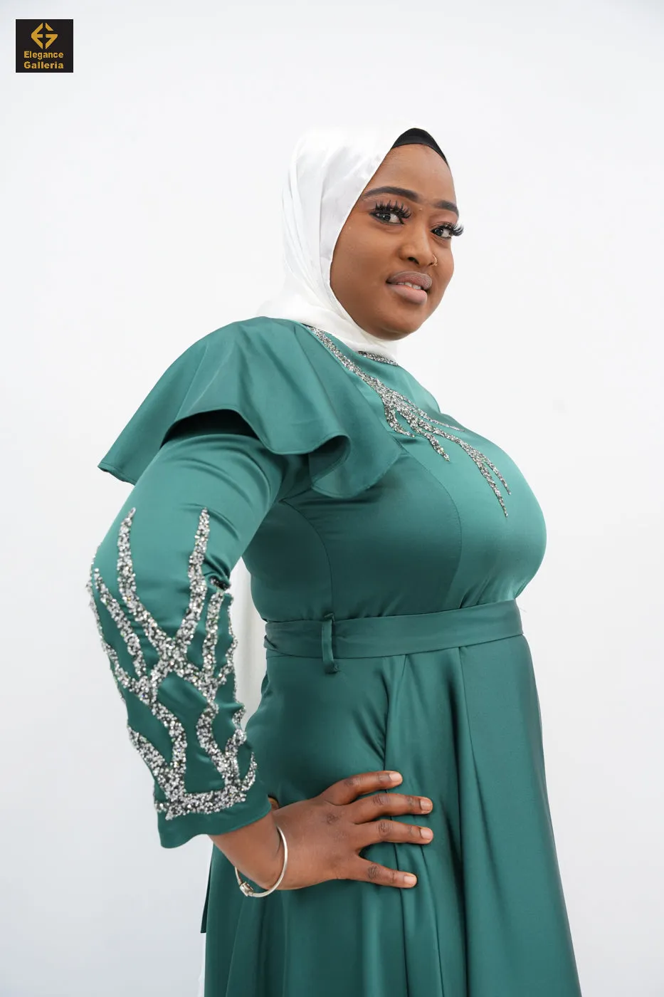 Nadira Satin dress