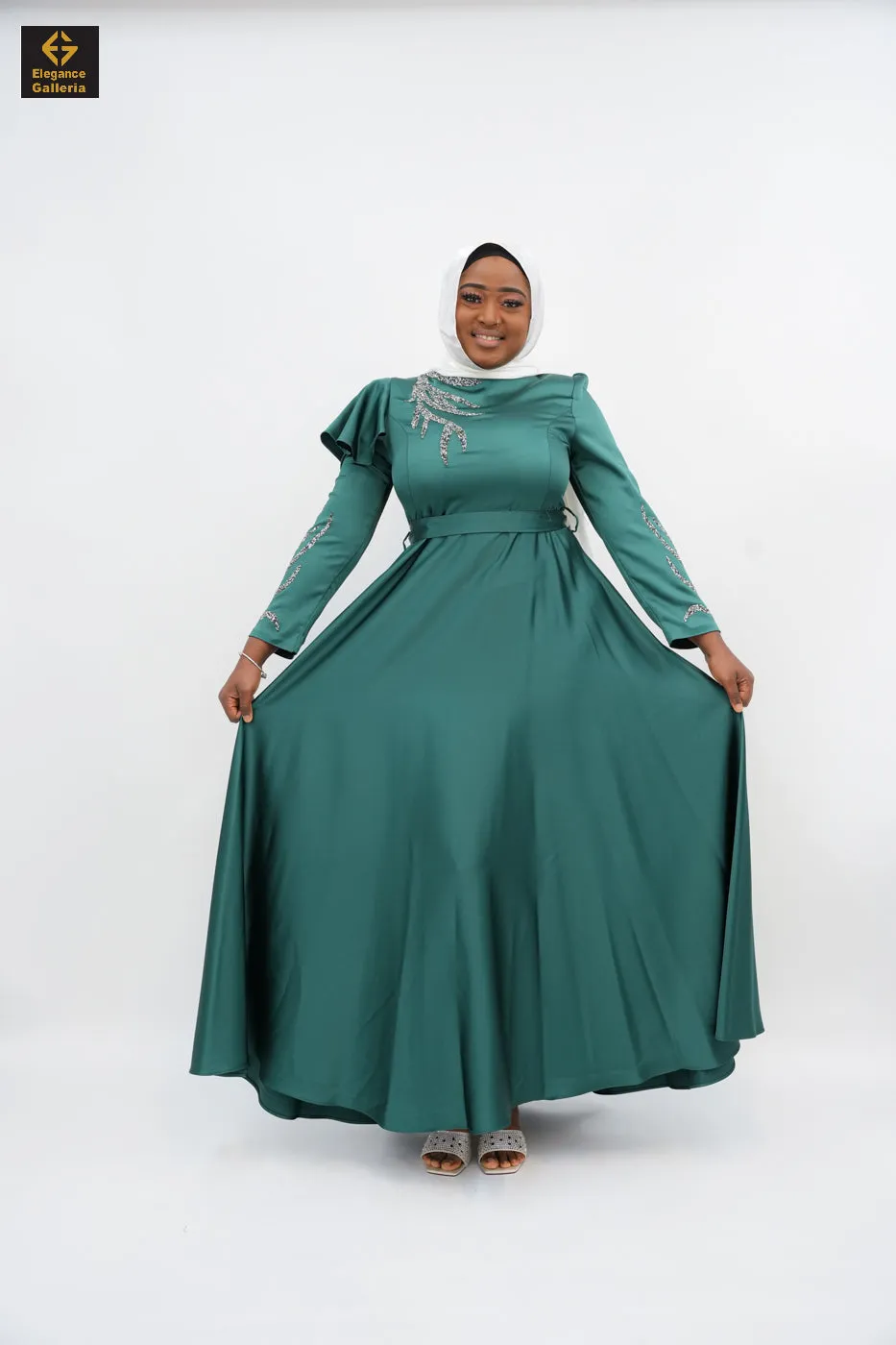 Nadira Satin dress