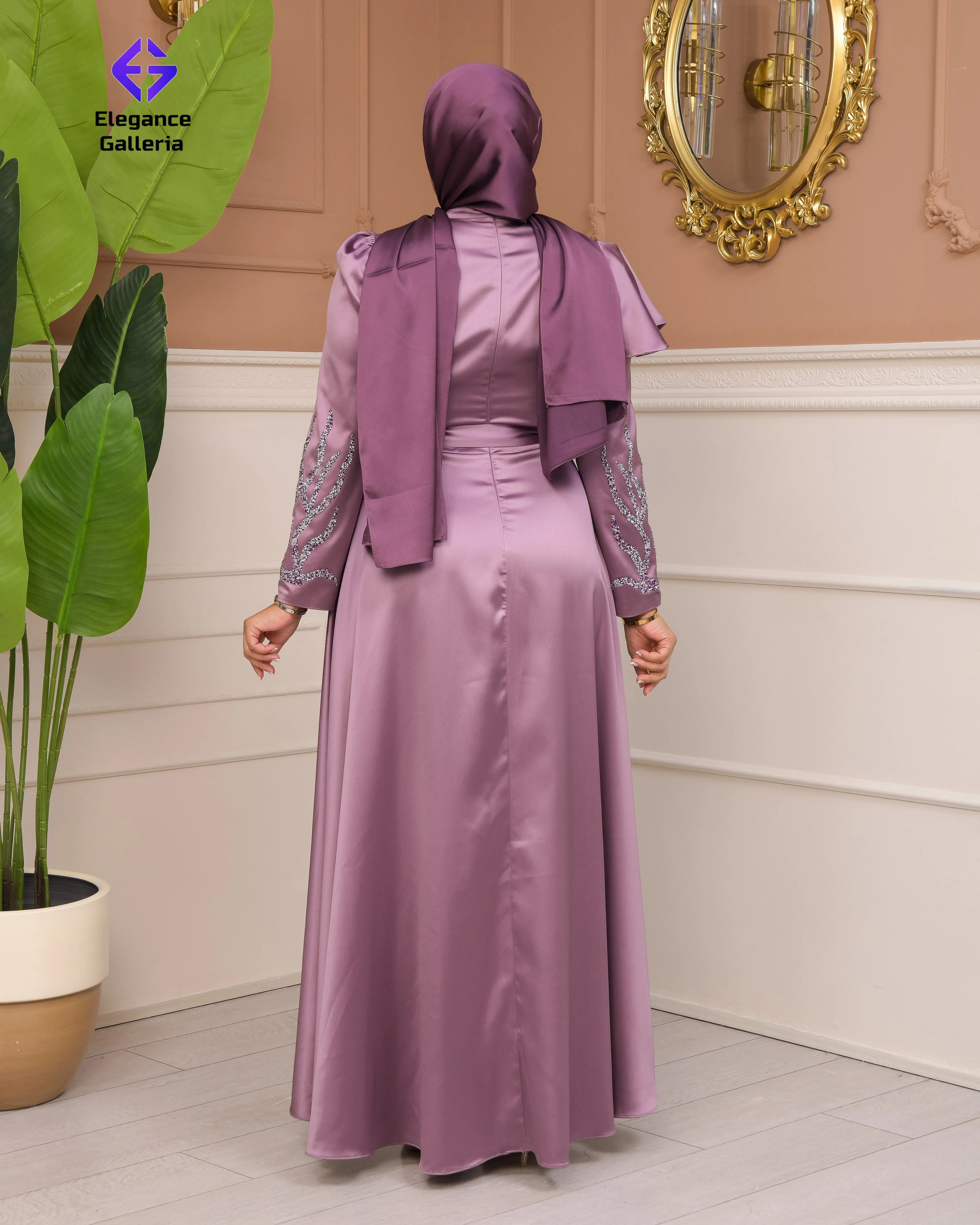 Nadira Satin dress