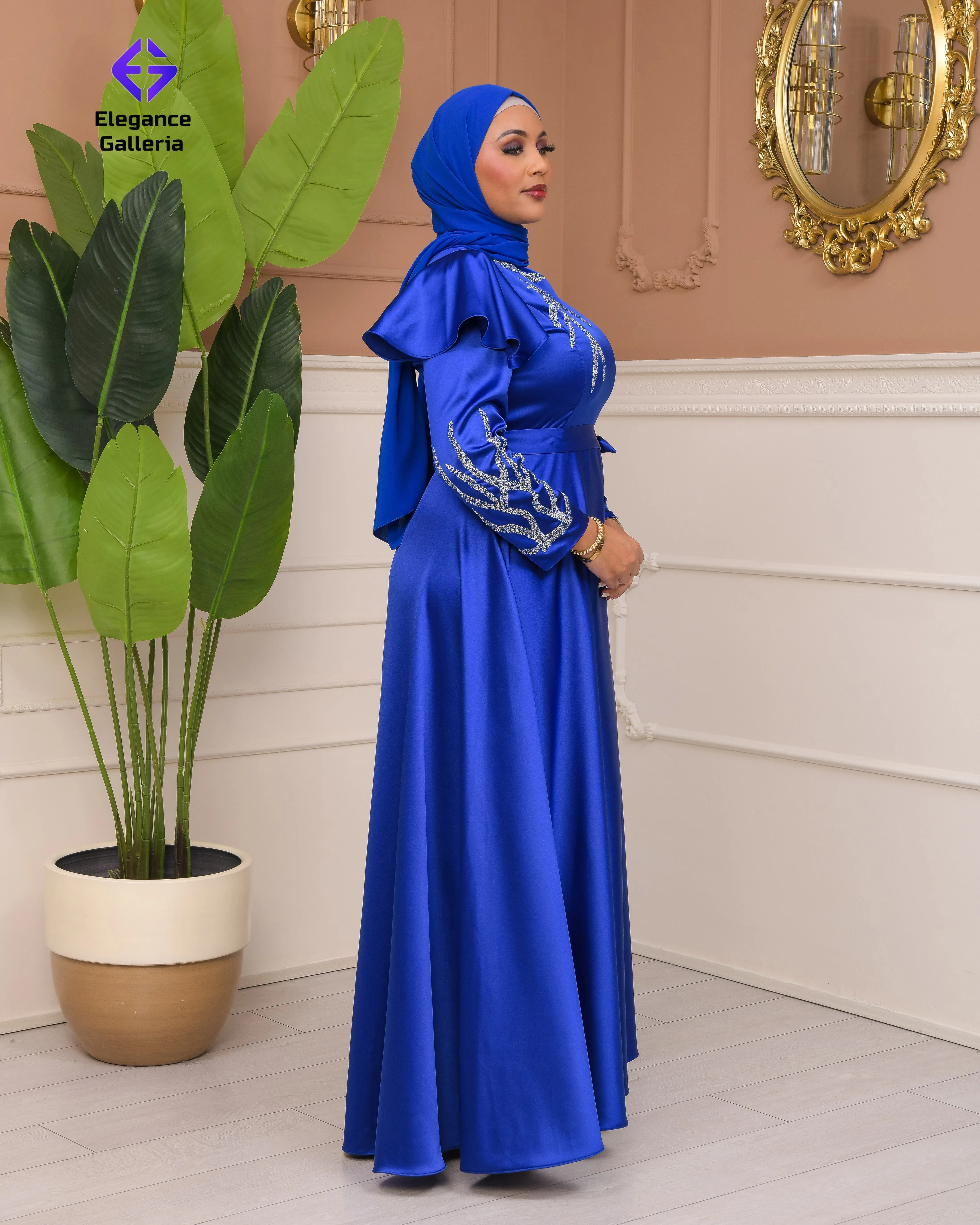 Nadira Satin dress