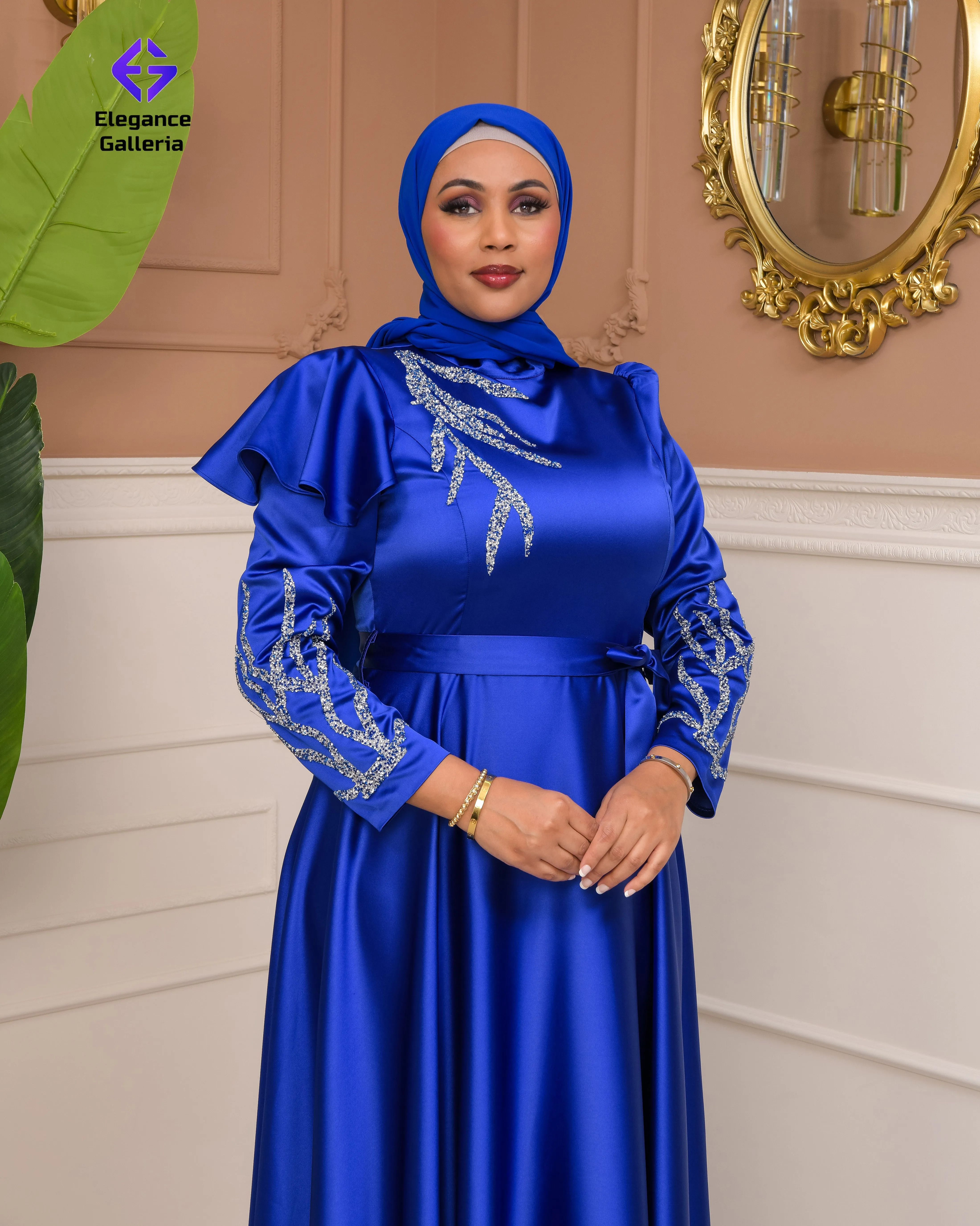 Nadira Satin dress