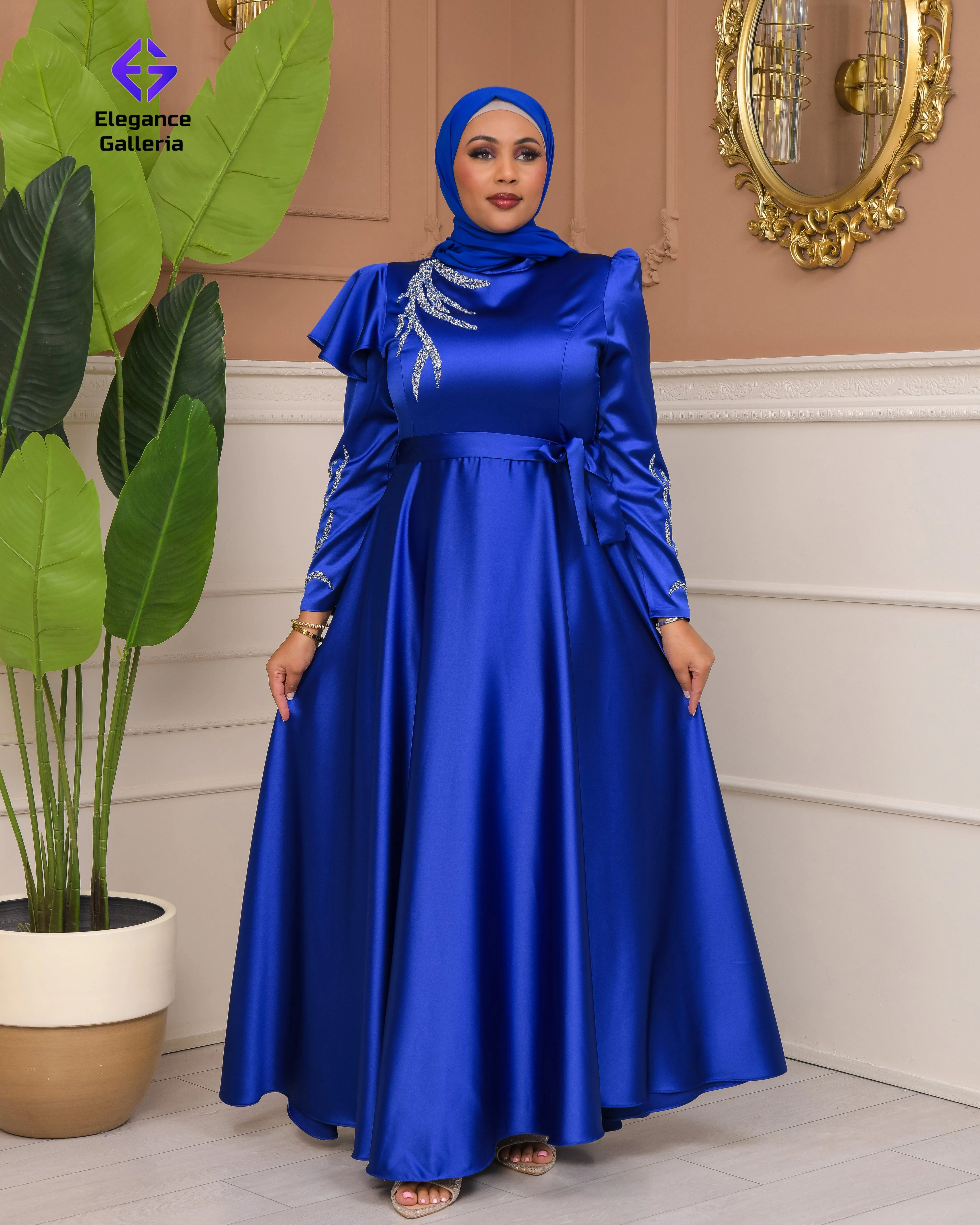 Nadira Satin dress