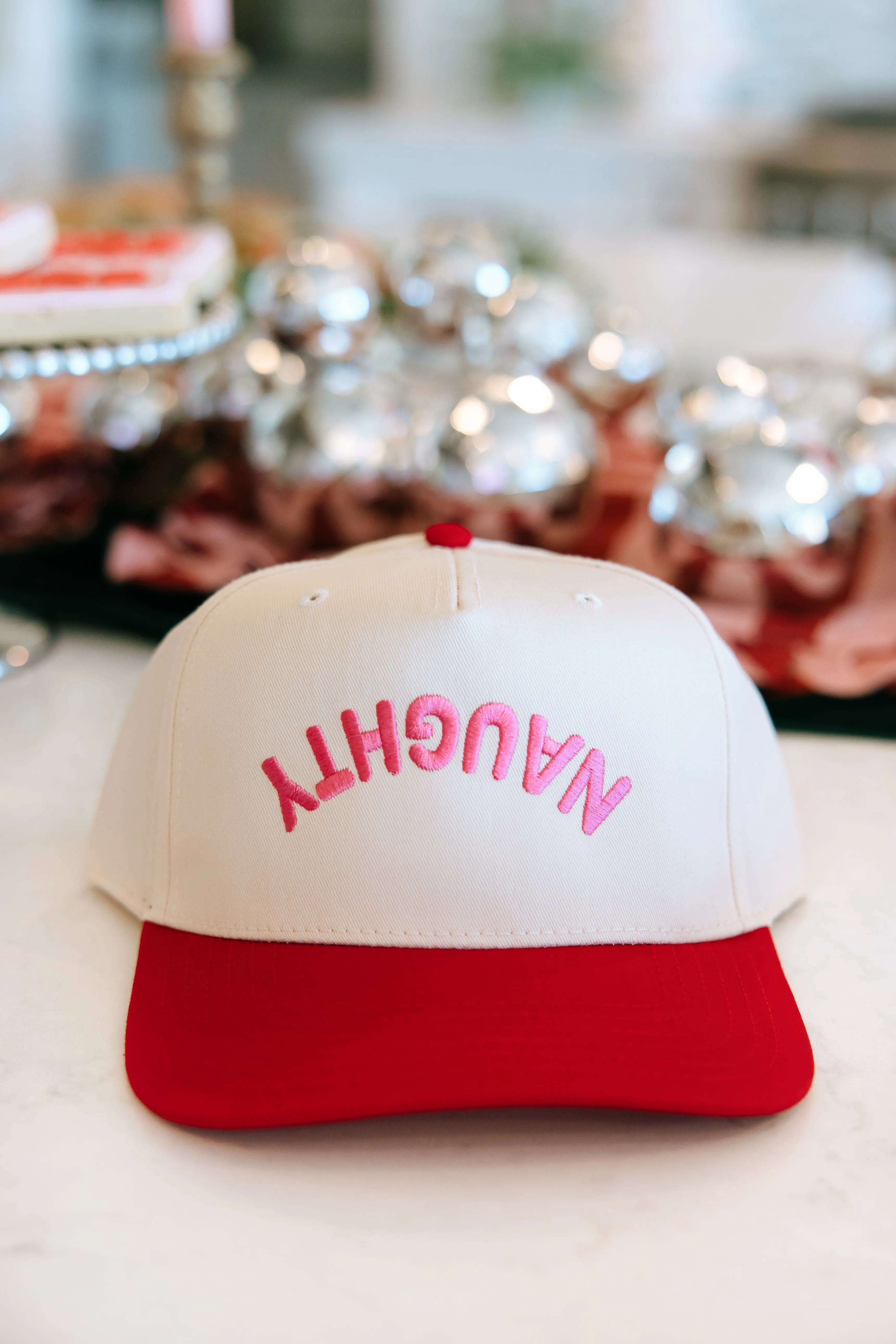 Naughty Embroidered Hat