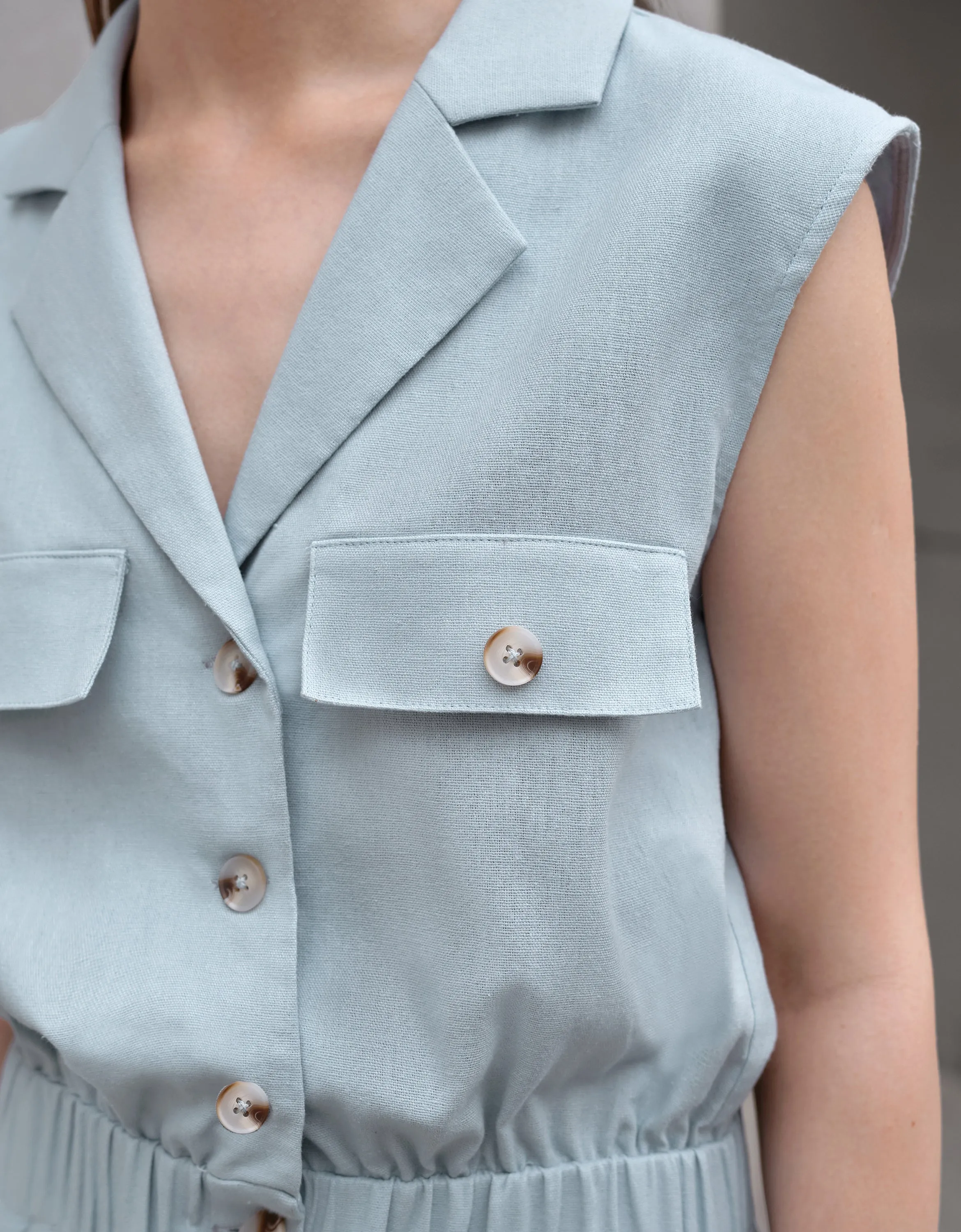 Notch Lapel Jumpsuit