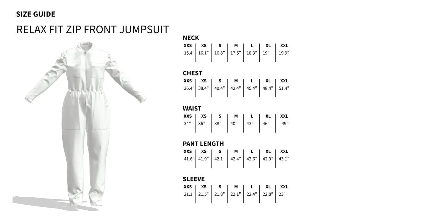 Ondo Relax Fit Jumpsuit  - Orange