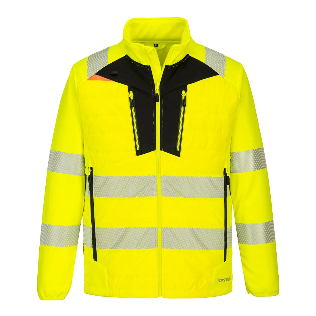 Portwest DX473 DX4 Hi-Vis Hybrid Baffle Jacket