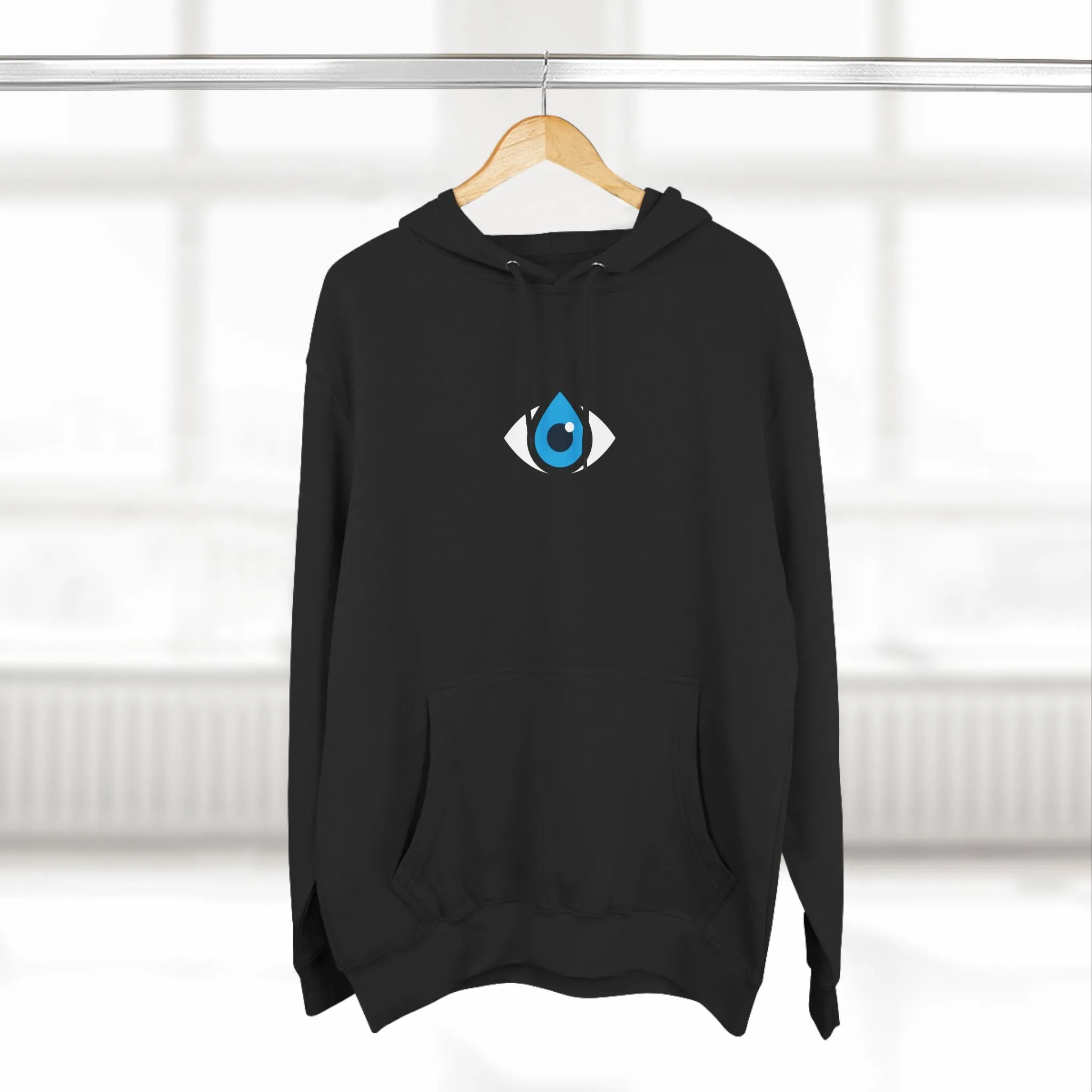 Premium Pullover Black Hoodie
