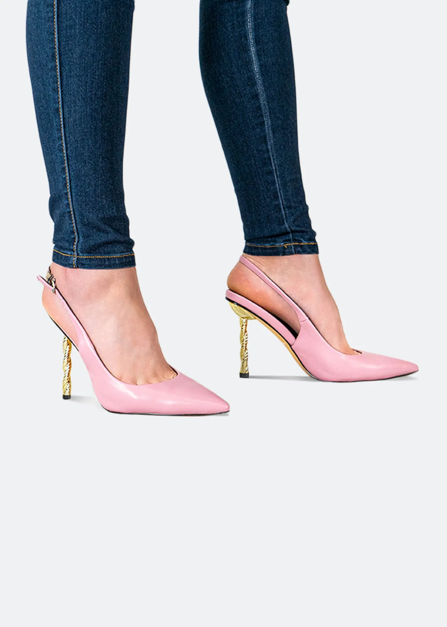Queenette Sling-Back Pumps