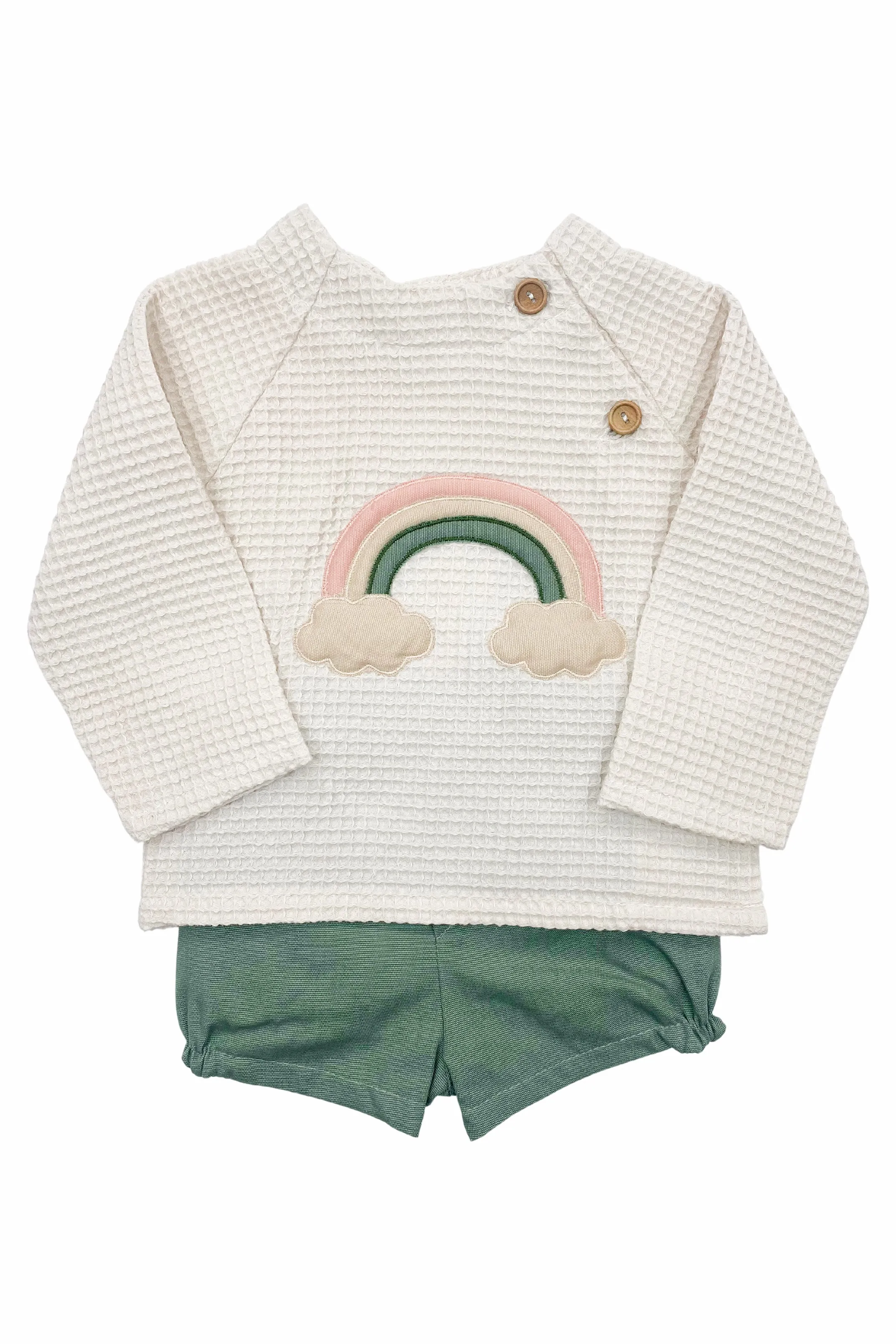 "Harry" Stone Rainbow Top & Shorts