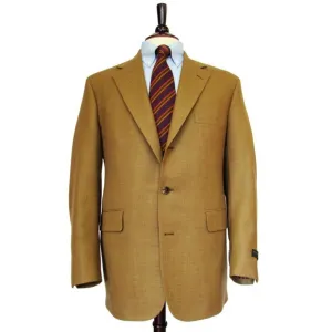 "O'Connell's x H Freeman Sport Coat - Super 100's Wool Hopsack - Vicuna" Sz 48L (NWT)