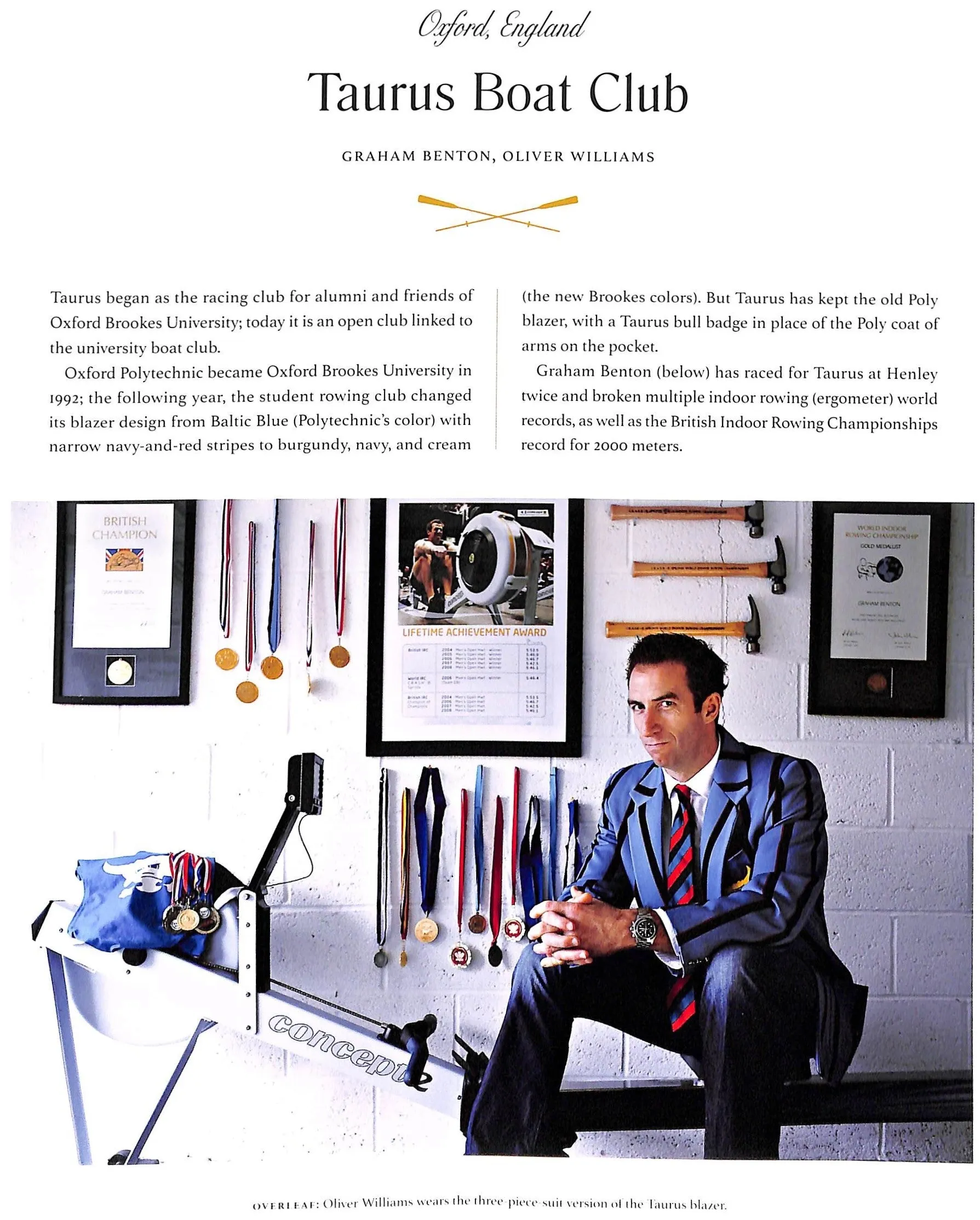 "Rowing Blazers" 2014 CARLSON, Jack