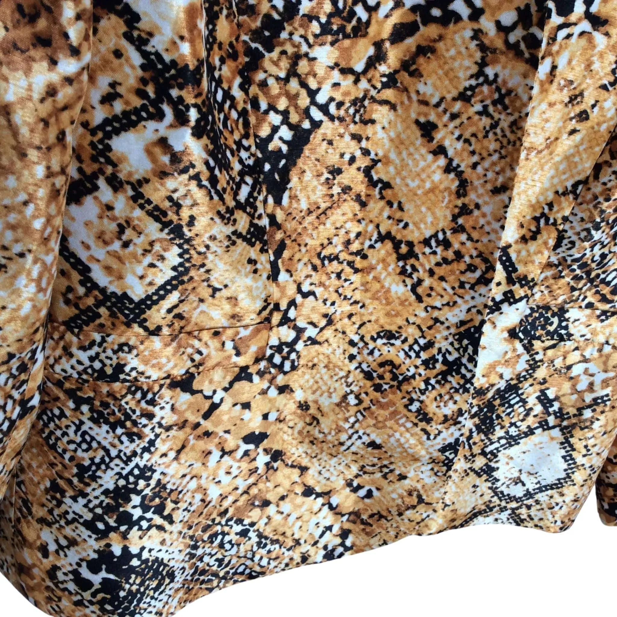 Reptile Print Vintage Blazer