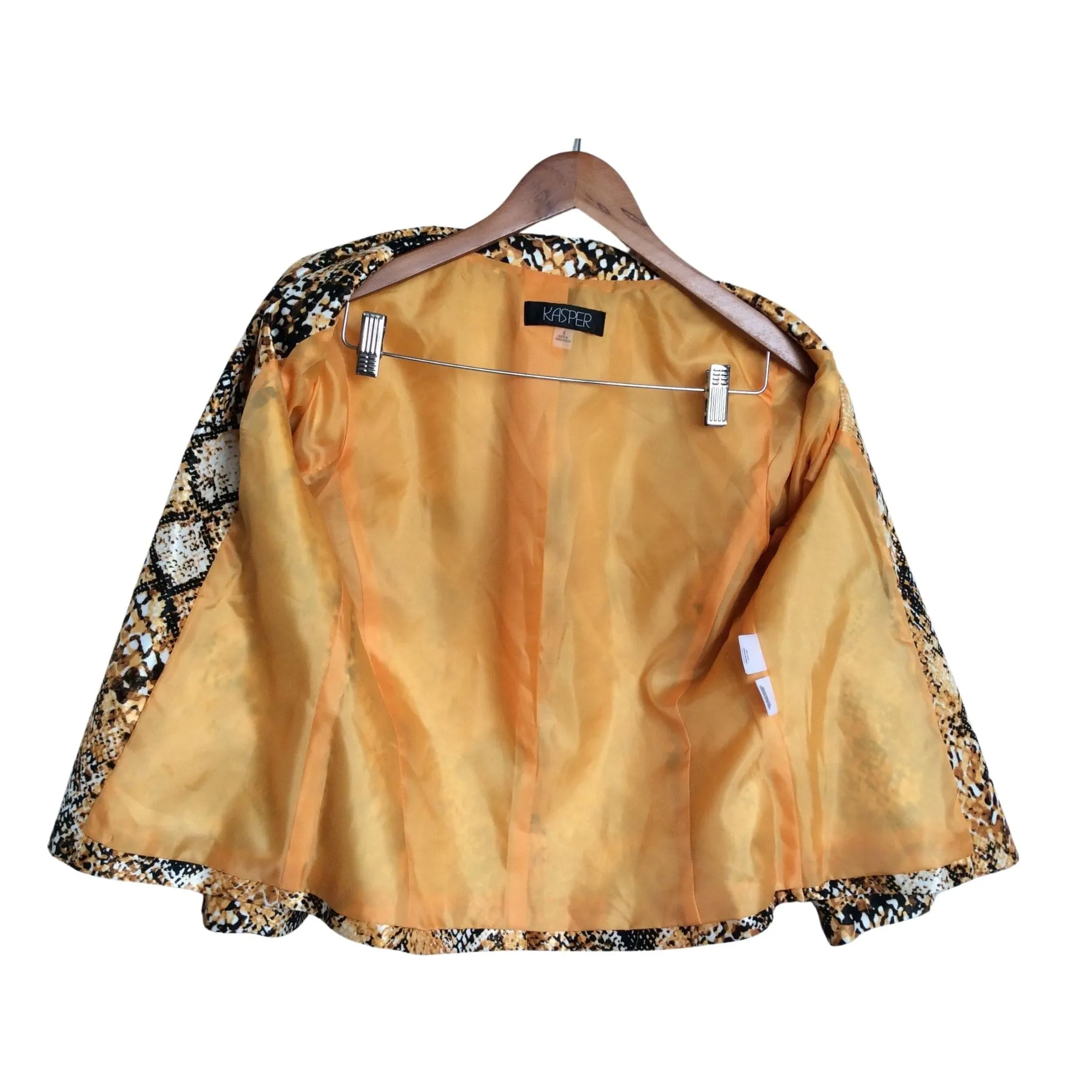 Reptile Print Vintage Blazer