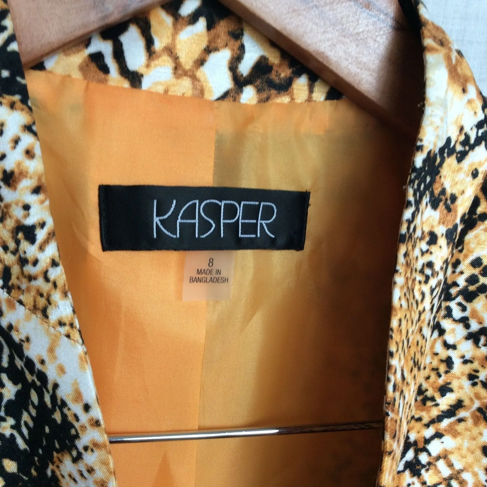 Reptile Print Vintage Blazer