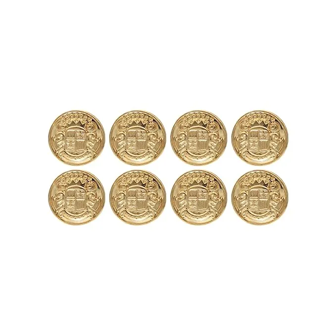 Royal Emblems Metal Buttons