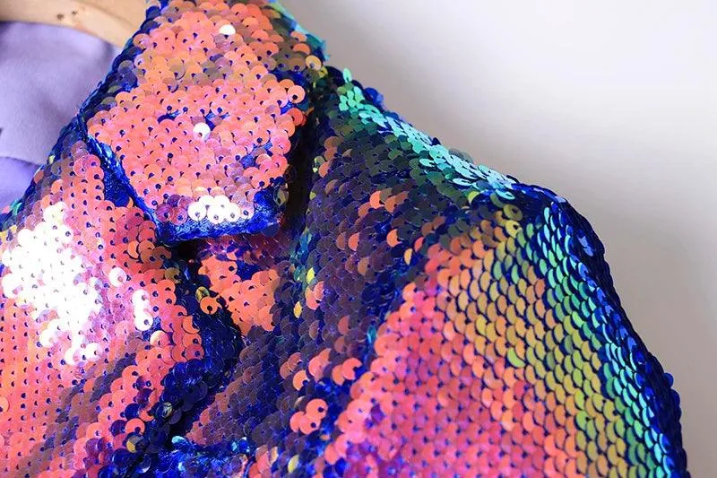 Sequins Women Blazer - Party Blazer