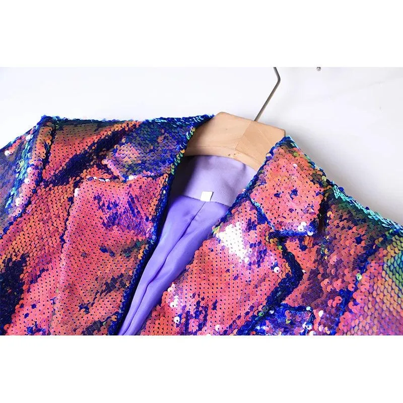 Sequins Women Blazer - Party Blazer