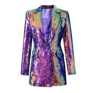 Sequins Women Blazer - Party Blazer