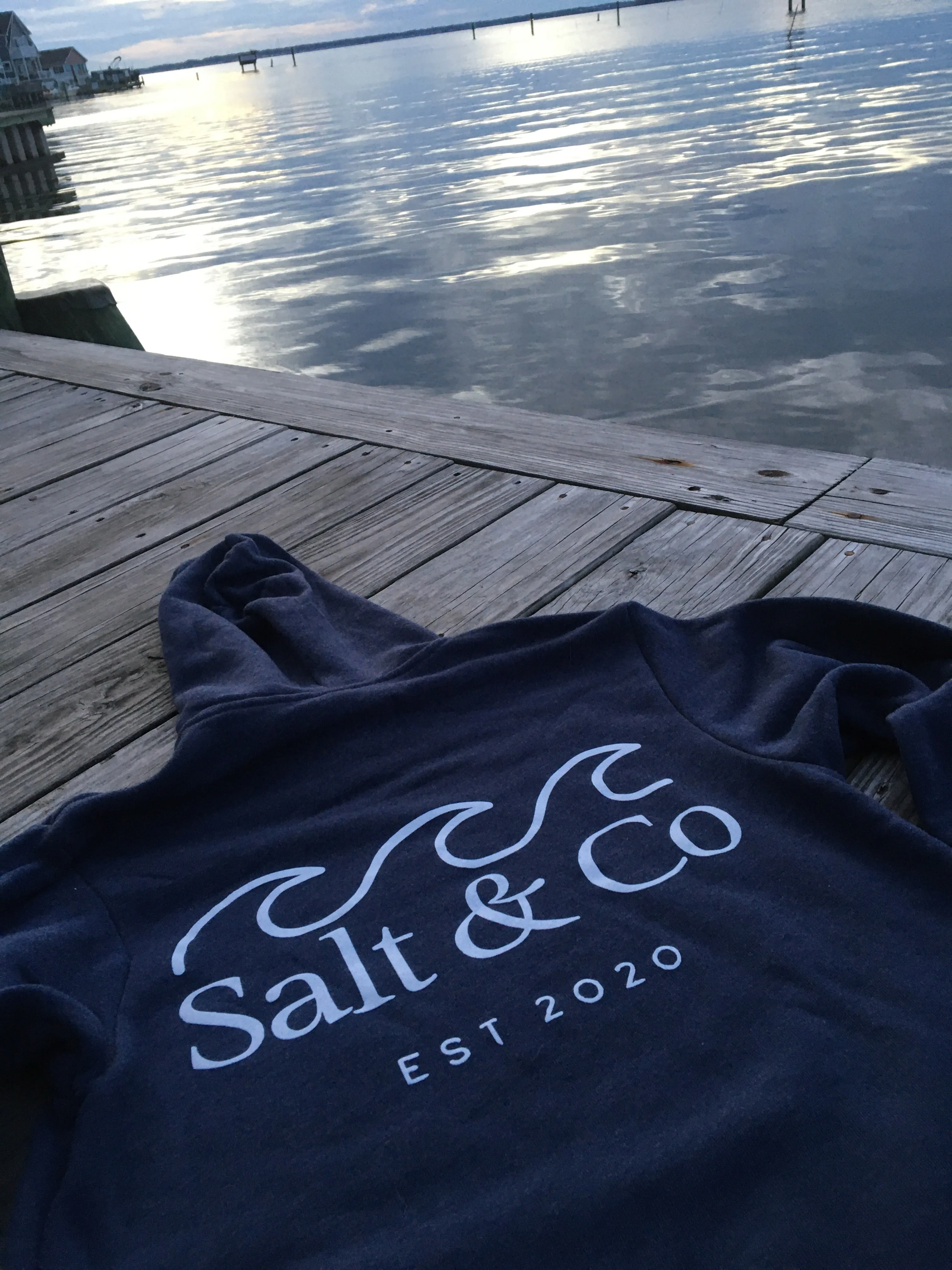 Signature Salt & Co Hoodie - Charcoal