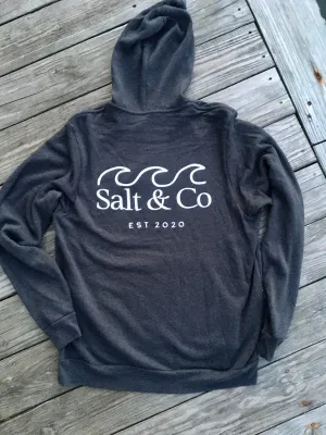 Signature Salt & Co Hoodie - Charcoal
