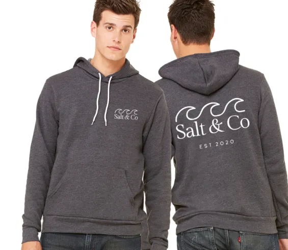 Signature Salt & Co Hoodie - Charcoal