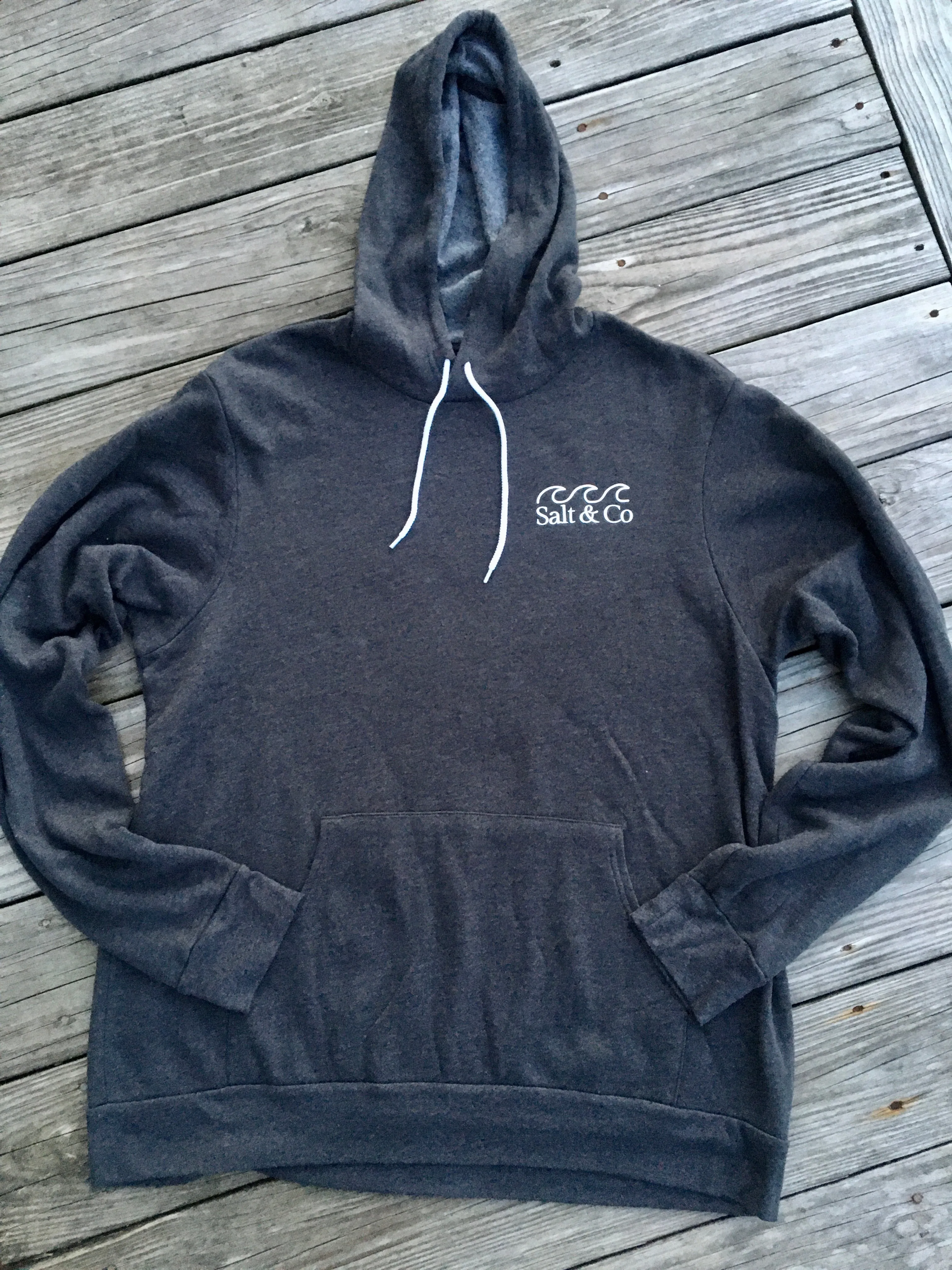 Signature Salt & Co Hoodie - Charcoal