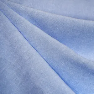 Soft Washed Linen Solid Cornflower