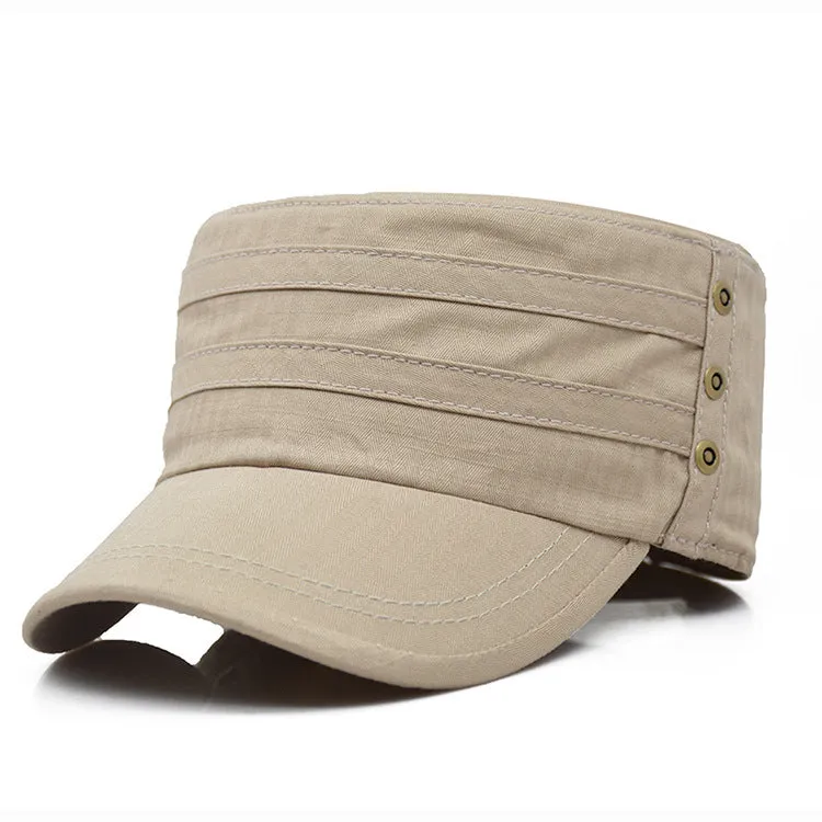 Spring And Summer Flat-top Cap Thin Material Stylish Men And Women