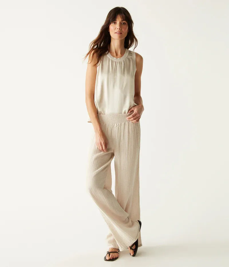 Susie Gauze Pant | Cement