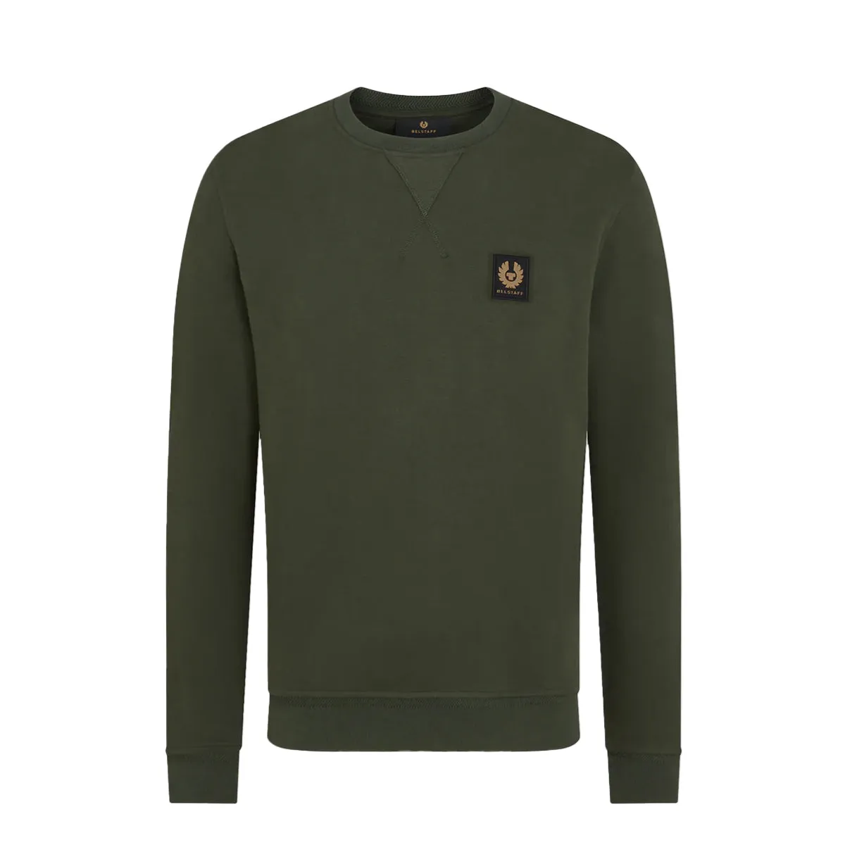 Tile Green Cotton Fleece Sweatshirt
