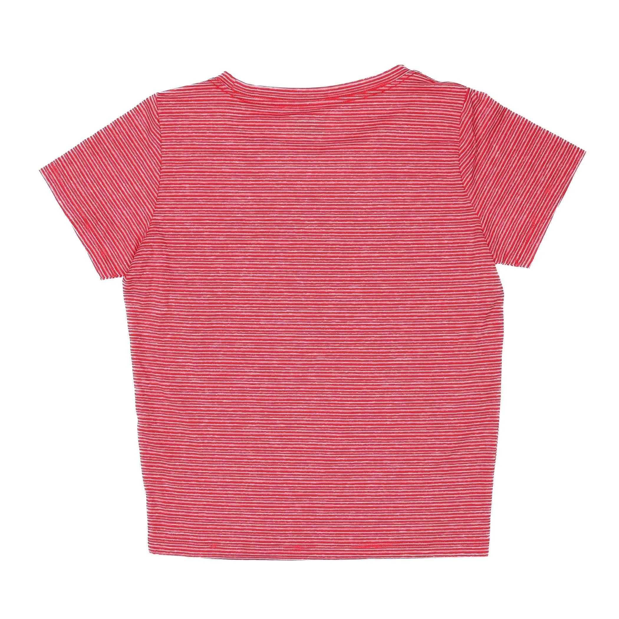 Trail Blazers Women's New Era Space Dye Red T-Shirt