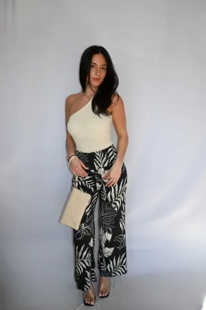 Tropical Breeze Wide-Leg Pants