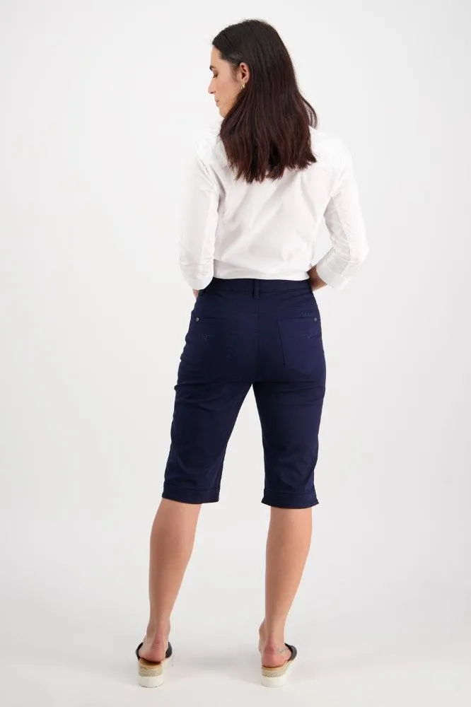 Vassalli Lightweight Straight Leg Shorts Navy