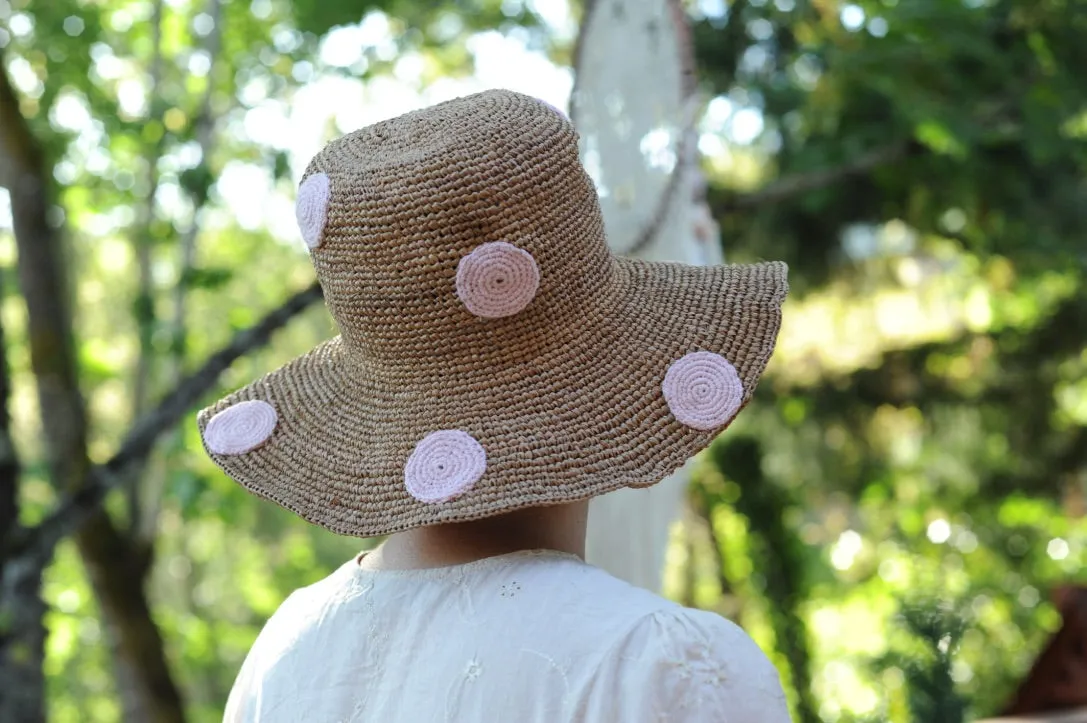 Woman Straw Dot Hat