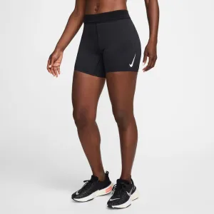 Womens Dri-FIT ADV Aeroswift Mid-Rise 5 Inch Running Shorts - Black