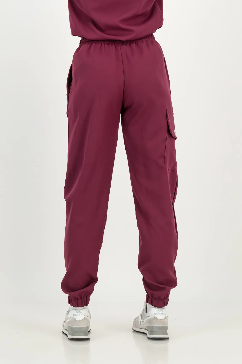 Women's  Merlot Red Scrub Pants
